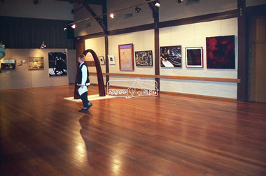 Negative - Photograph, Art show, Eltham Community Centre, c.1994