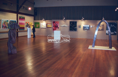 Negative - Photograph, Art show, Eltham Community Centre, c.1994