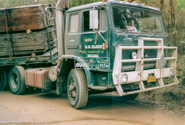 Photograph - Colour Print, Salvage operation in the Henley Road area Kangaroo Ground, c.1990