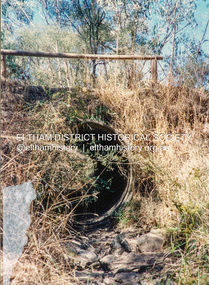 Photograph - Colour Print, Unidentified bridge over creek, c.1987