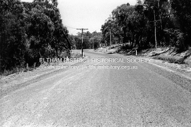 Photograph - Black and White Print, Mount Pleasant Road near Sweeneys Lane, Eltham, c. Sep. 1966