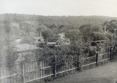 Photograph - Black and White Print, Unidentified view, possibly Eltham, c.1985