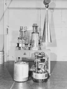 Photograph - Black and White Print, Weapons Research Establishment (WRE), Nose Cone - Skylark Rocket, 17 June, 1960