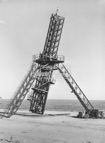 Photograph - Black and White Print, Weapons Research Establishment (WRE), Skylark Launcher, 25 July, 1967