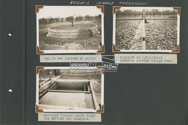 Album - Photograph Album, Alan Gardiner, Kerang Sewage Treatment Plant, 1939