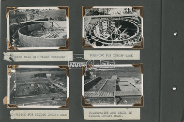 Album - Photograph Album, Alan Gardiner, Maribyrnong Munitions Sewage Treatment E.F.M, 1940-1941