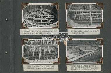 Album - Photograph Album, Alan Gardiner, Maribyrnong Munitions Sewage Treatment E.F.M, 1940-1941