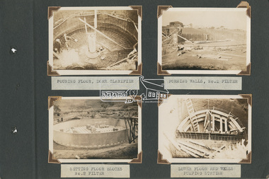 Album - Photograph Album, Alan Gardiner, Maribyrnong Munitions Sewage Treatment E.F.M, 1940-1941
