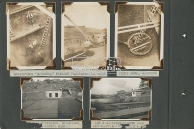 Album - Photograph Album, Alan Gardiner, Maribyrnong Munitions Sewage Treatment E.F.M, 1940-1941