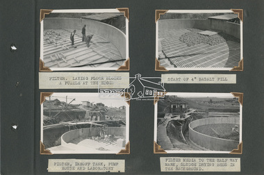 Album - Photograph Album, Alan Gardiner, Maribyrnong Munitions Sewage Treatment E.F.M, 1940-1941