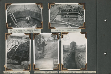 Album - Photograph Album, Alan Gardiner, Maribyrnong Munitions Sewage Treatment E.F.M, 1940-1941
