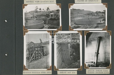 Album - Photograph Album, Alan Gardiner, Maribyrnong Munitions Sewage Treatment E.F.M, 1940-1941