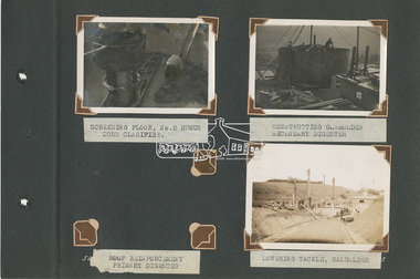 Album - Photograph Album, Alan Gardiner, Maribyrnong Munitions Sewage Treatment E.F.M, 1940-1941