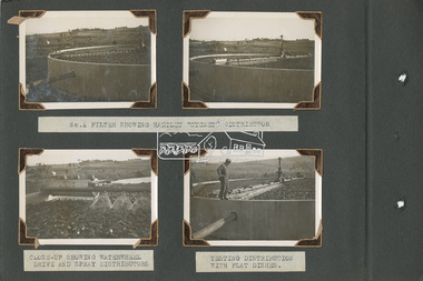 Album - Photograph Album, Alan Gardiner, Maribyrnong Munitions Sewage Treatment E.F.M, 1940-1941