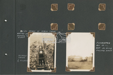 Album - Photograph Album, Alan Gardiner, Maribyrnong Munitions Sewage Treatment E.F.M, 1940-1941
