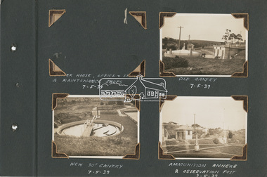 Album - Photograph Album, Alan Gardiner, Maribyrnong Munitions Sewage Treatment E.F.M, 1940-1941
