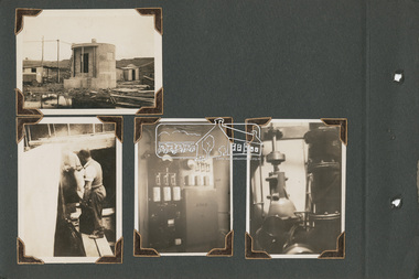 Album - Photograph Album, Alan Gardiner, Maribyrnong Munitions Sewage Treatment E.F.M, 1940-1941