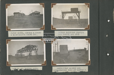 Album - Photograph Album, Alan Gardiner, Artillery Proof Range, Wakefield, South Australia, May 1939