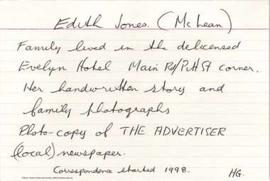 Document - Folder, McLean, 1984-1999