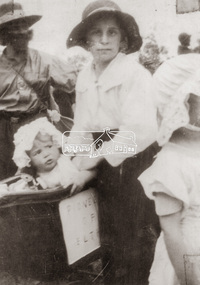 Photograph - Black and White Print, Hector John McLean, Pioneers of Eltham, 1st prize in Group Section, Centenary Parade, Eltham Lower Park, 15 Dec. 1934