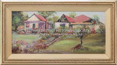 Painting, The David Harbison Rest Home, 10 & 12 Arthur Street, Eltham