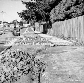Negative - Photograph, J.A. McDonald, Eltham, Pryor Street, Sep. 1955