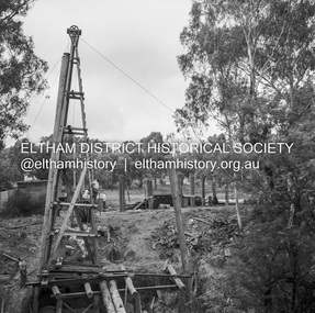 Negative - Photograph, J.A. McDonald, Eltham-Diamond Creek Road, May 1958