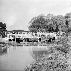 Negative - Photograph, J.A. McDonald, Unidentified bridge, c.May 1958