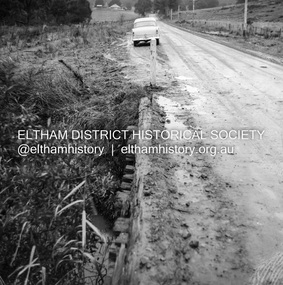 Negative - Photograph, J.A. McDonald, Healesville-Yarra Glen Road, c.1957