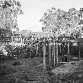 Negative - Photograph, J.A. McDonald, Eltham-Diamond Creek Road, May 1958