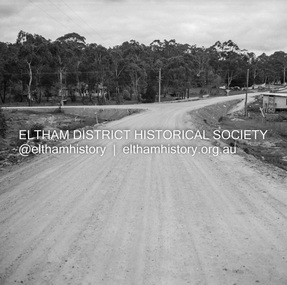 Negative - Photograph, J.A. McDonald, Heidelberg-Kinglake Road, Hurstbridge, Sep. 1959