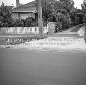 Negative - Photograph, J.A. McDonald, General; Kerb Styles, Mar. 1960