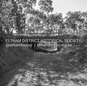 Negative - Photograph, J.A. McDonald, Heidelberg-Kinglake Road, Mar. 1960