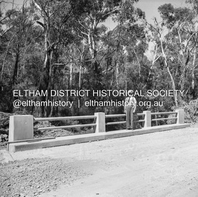 Negative - Photograph, J.A. McDonald, Heidelberg-Kinglake Road, Mar. 1960