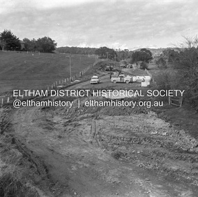 Negative - Photograph, J.A. McDonald, Hurstbridge-Arthurs Creek Road, Aug. 1960