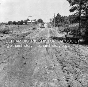 Negative - Photograph, J.A. McDonald, Eltham, Susan Street, Jan. 1961