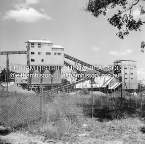Negative - Photograph, J.A. McDonald, Unidentified quarry, Jan. 1961