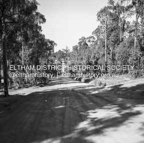 Negative - Photograph, J.A. McDonald, Rattray Road East, Montmorency, 1 May 1961