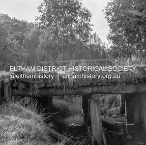 Negative - Photograph, J.A. McDonald, Heidelberg-Kinglake Road, 11 May 1961