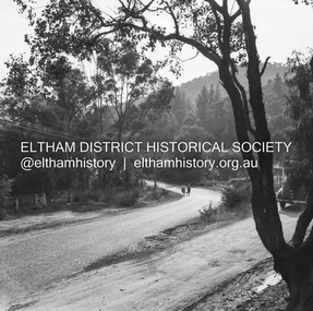 Negative - Photograph, J.A. McDonald, Heidelberg-Kinglake Road, 11 May 1961