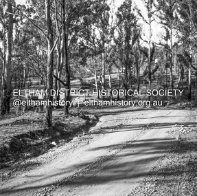Negative - Photograph, J.A. McDonald, Clintons Road, Christmas Hills, 2 July 1962