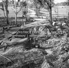Negative - Photograph, J.A. McDonald, One Tree Hill Road Bridge, Christmas Hills, 2 July 1962