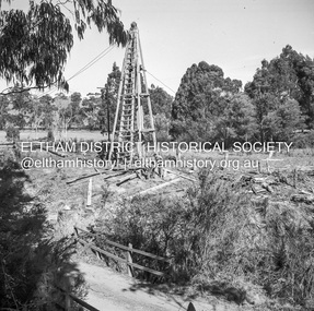 Negative - Photograph, J.A. McDonald, Laidlays Road, Arthurs Creek, April 1962