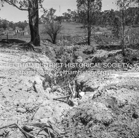Negative - Photograph, J.A. McDonald, Buttermans Track, St Andrews, April 1962