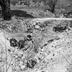 Negative - Photograph, J.A. McDonald, Buttermans Track, St Andrews, April 1962