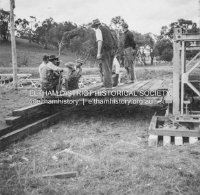 Album - Photograph, J.A. McDonald, Dixons Creek Road, Oct. 1955