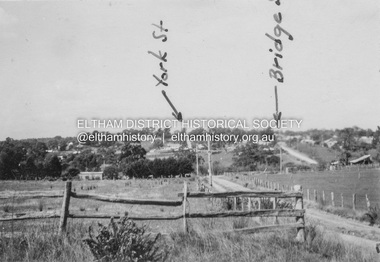 Album - Photograph, J.A. McDonald, Eltham-Diamond Creek Road, 21 Oct. 1953