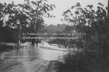 Album - Photograph, J.A. McDonald, Eltham-Diamond Creek Road, 21 Oct. 1953