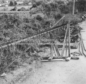 Album - Photograph, J.A. McDonald, Eltham-Greensborough Road, 29 July 1956