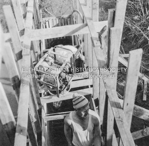 Album - Photograph, J.A. McDonald, Eltham-Greensborough Road, Oct. 1956